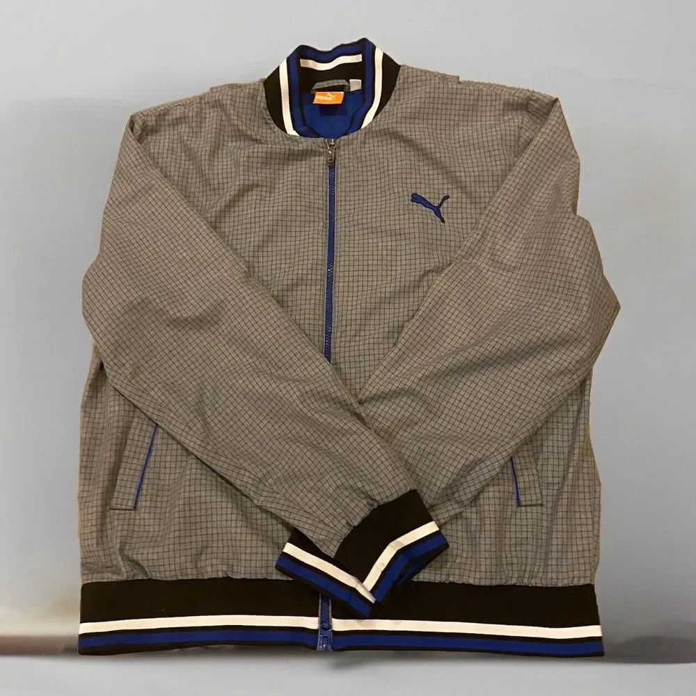 Puma Full‎ Zip Windbreaker Men's Size Large SportLifestyle
